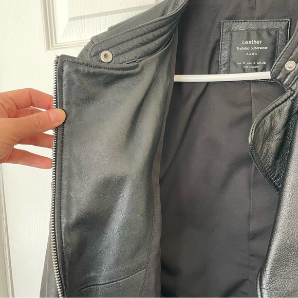 Leather jacket size small - Picture 4 of 6